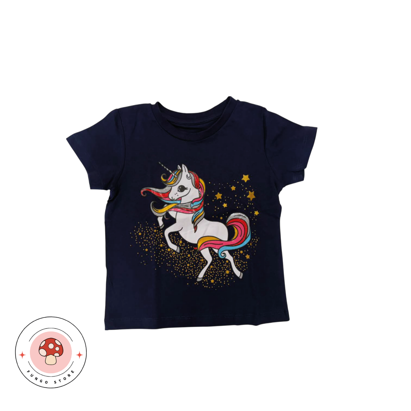 T-Shirt Bimba “Unicorno Stellato”