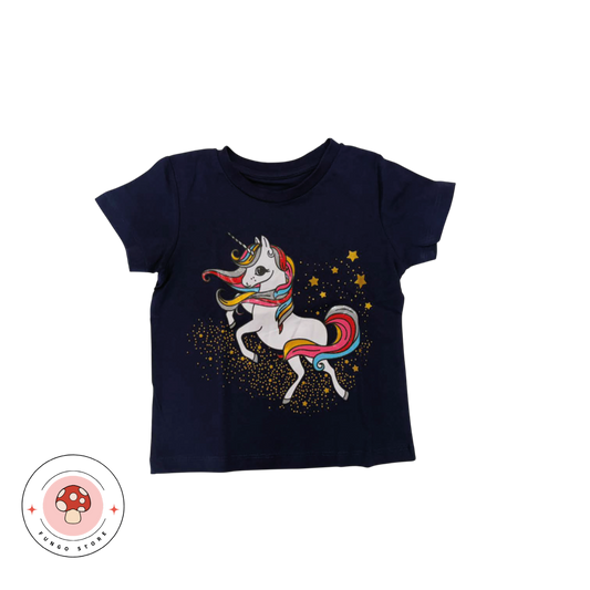T-Shirt Bimba “Unicorno Stellato”