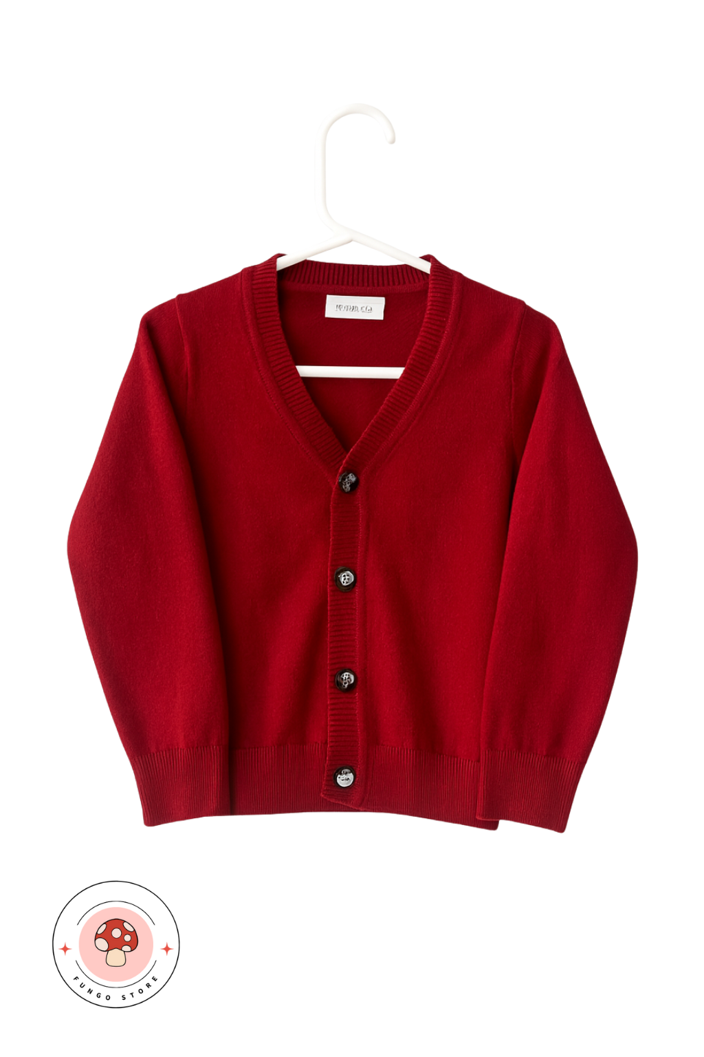Cardigan rosso